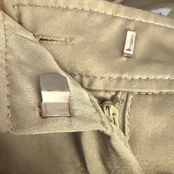 Size 14 Marella Satin Cargo Pants Pistachio Green NWT - Picture 8 of 8